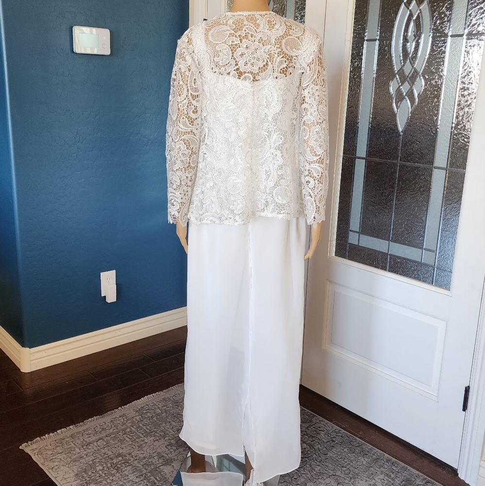 LT LAN TING BRIDE 3 PC PANTSUIT SZ Sm NWT - Picture 3 of 16